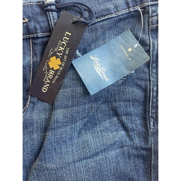 Lucky Brand Women Sweet Boot Jeans Medium Wash Denim Size 4 27 - NWT - Picture 2 of 11
